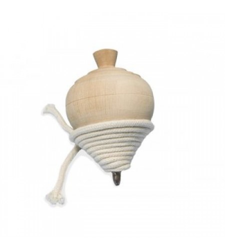 Pião de Bico com Corda